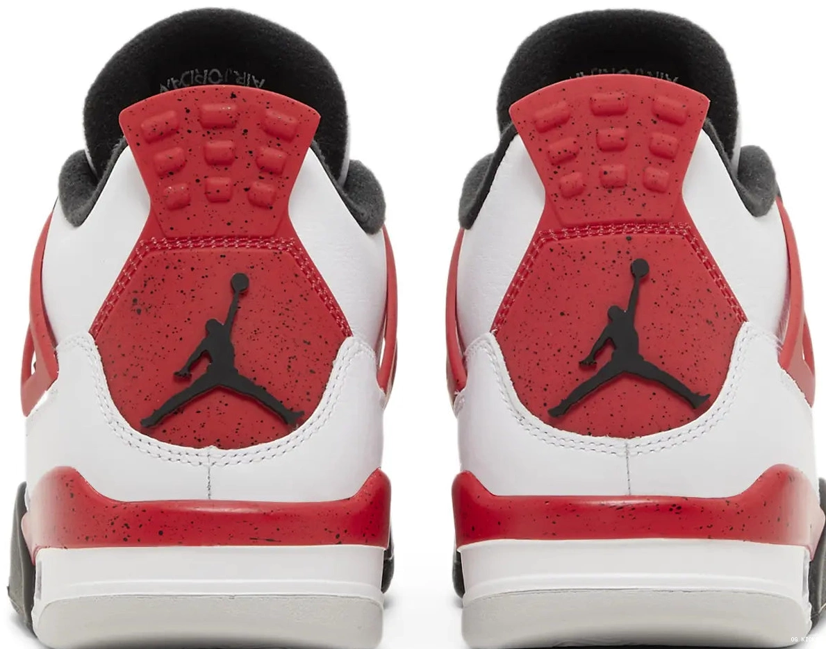GS Cement' Jordan 4 Retro 'Red Air 0729
